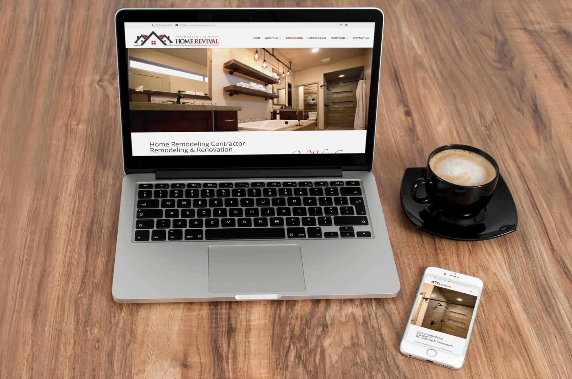 Houston Home Revival Website Design