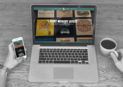 T-Shirt Memory Quilts Website Design
