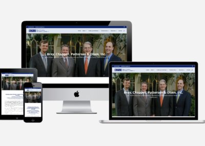 Bray, Chappell, Patterson, and Olsen Website Design by WizardsWebs Design LLC