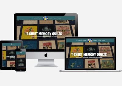 T-Shirt Memory Quilts Website Design by WizardsWebs Design LLC