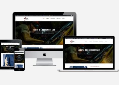 Alaniz Law & Associates Website Design by WizardsWebs Design LLC