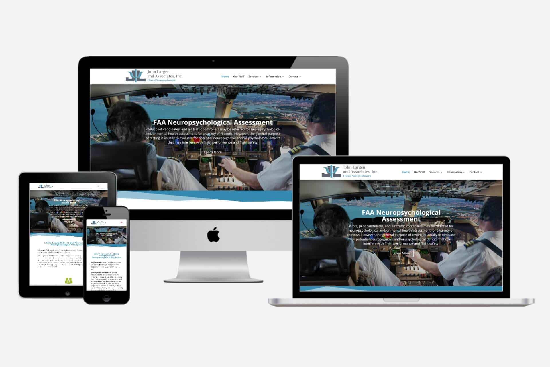 John Largen & Associates Website Design by WizardsWebs Design LLC