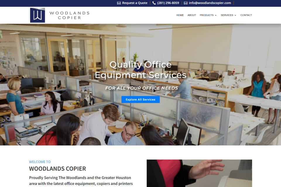 Woodlands Copier by WizardsWebs Design